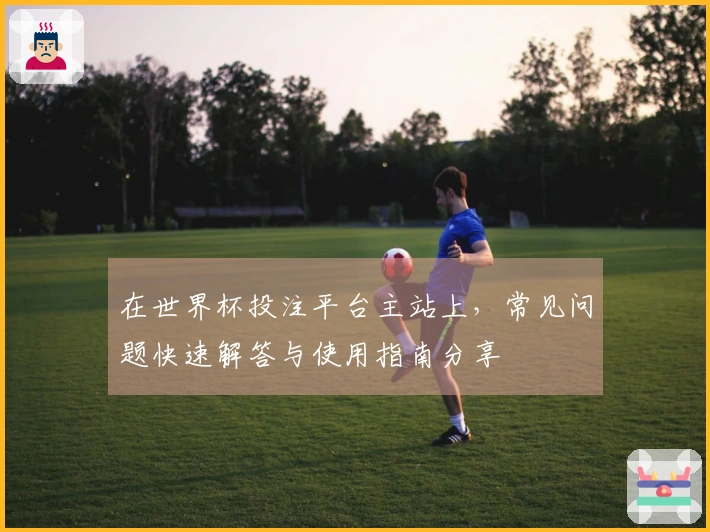 在世界杯投注平台主站上，常见问题快速解答与使用指南分享