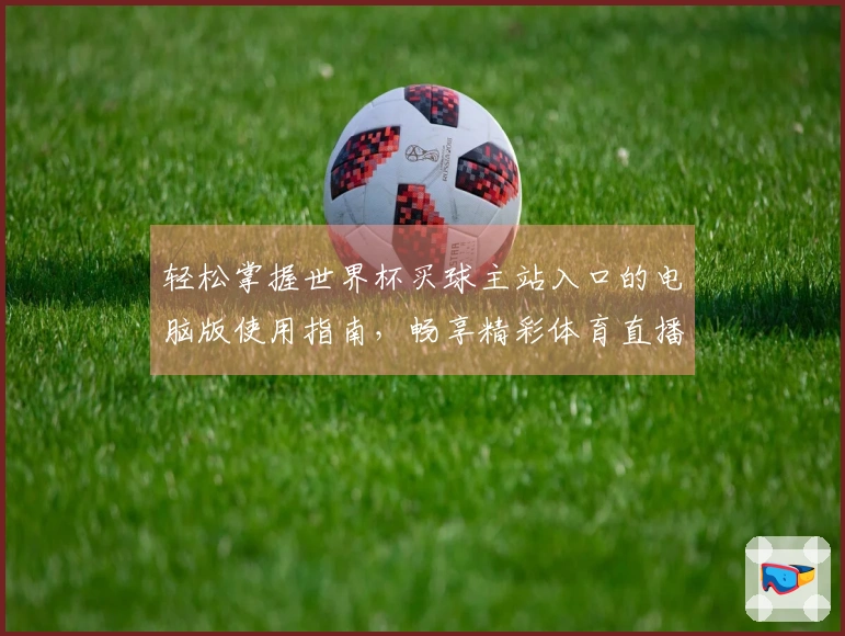 轻松掌握世界杯买球主站入口的电脑版使用指南，畅享精彩体育直播体验